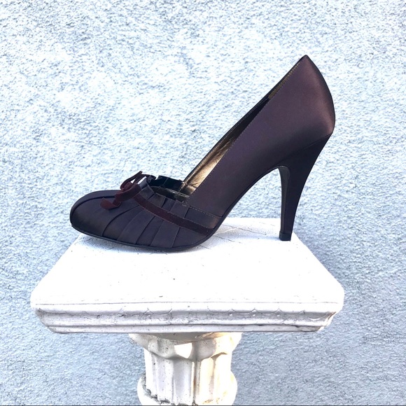 BCBGMAXAZRIA Brown inspired Vintage Sz 7.5 - Picture 3 of 8